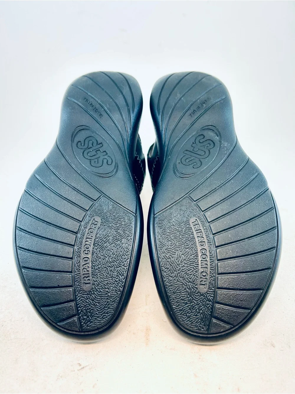 SAS Navy Blue Nudu Adjustable Heel Strap Sandals size 6 M - Picture 9 of 11